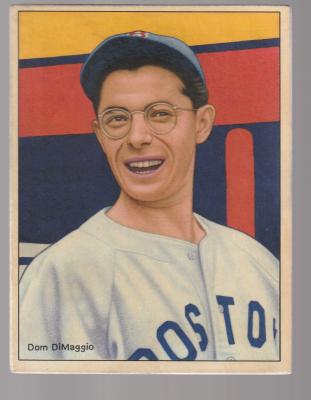 Picture, Helmar Brewing, Helmar This Great Game Card # 17, Dom DiMaggio, Portrait, big smile, Boston Red Sox